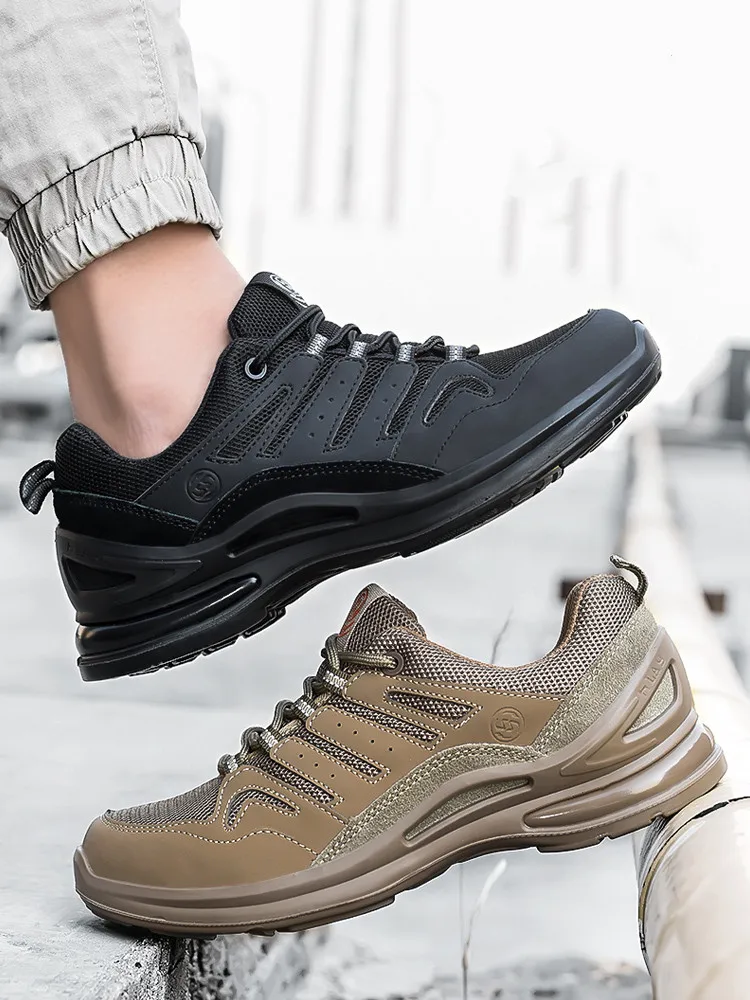 Work Safety Shoes Men Women Lightweight Breathable Electrical