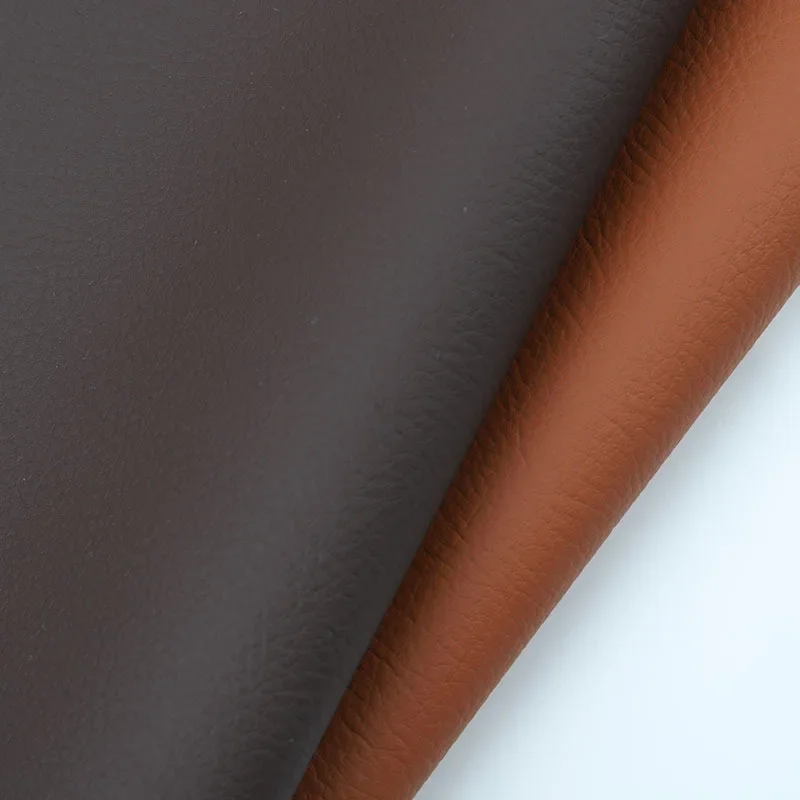 Professional Car Leather 1.0mm PVC Leather Matte Lychee Pattern Automobile Seat Cushion Headrest Fabric