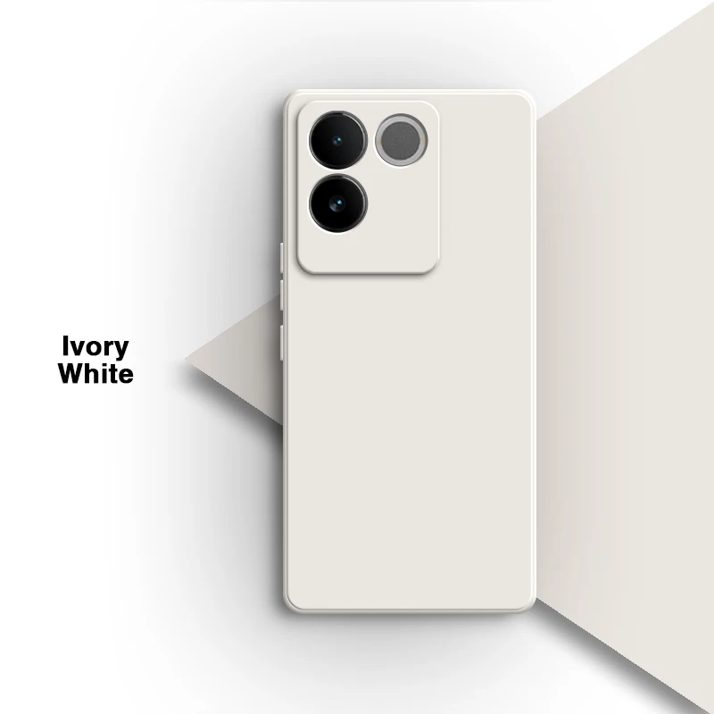 Enhanced Liquid Silicone Shockproof Phone Case with Global Lens Protection