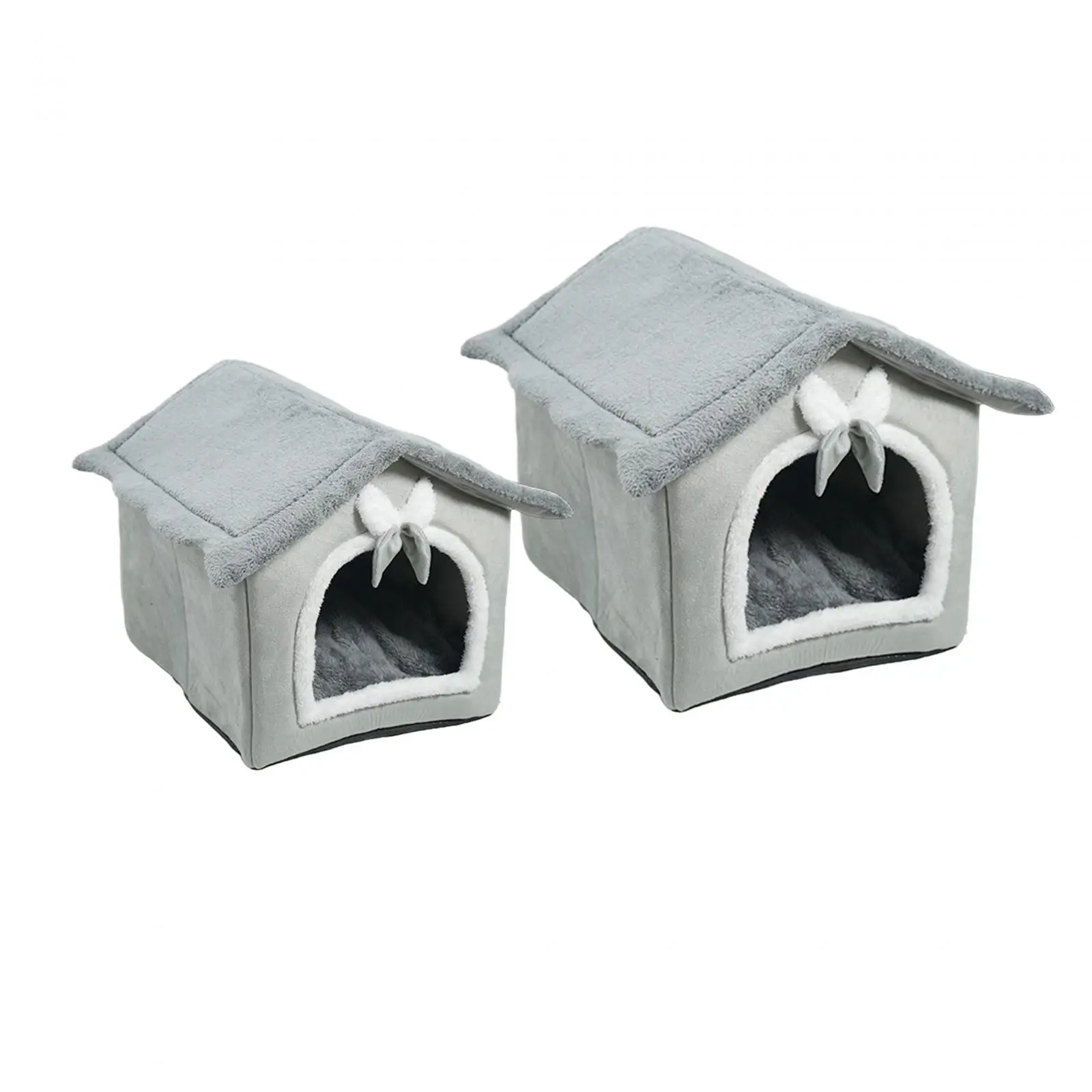 Puppy Houses Warm Cave Nest Indoor Cats Soft Cats Tenda Pet Cushion Warm Pet Bed Lovely Cat Bed House For Kitten Dog Cats Puppy