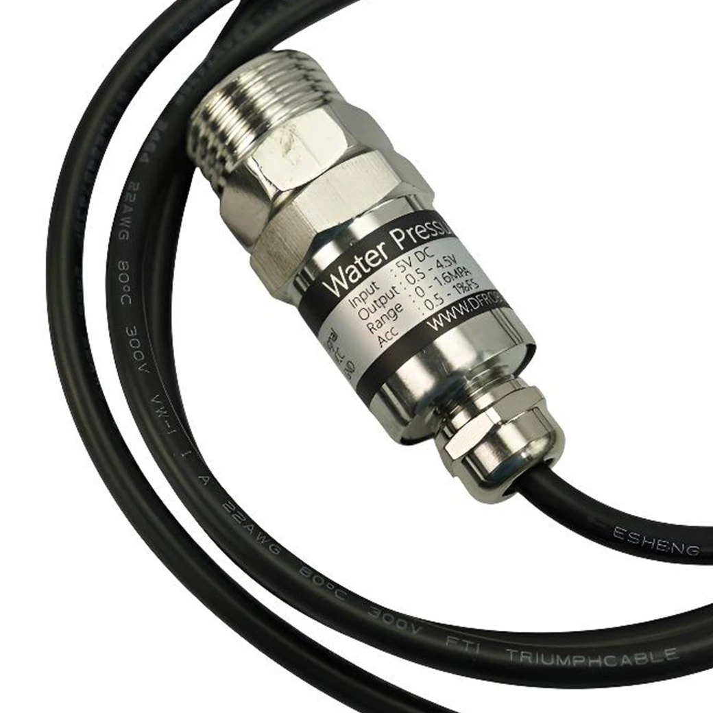 DFRobot Gravity �ø��� �Ƴ��α� ���� ���� 5V 1.6Mpa ��ü ���� �з� �׽�Ʈ�� Arduino�� ȣȯ ����