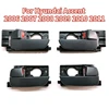 1Pcs Interior Door Handle Inner door open handles Black For Hyundai Accent 2006 2007 2008 2009 2010 2011 Car Accesories 1