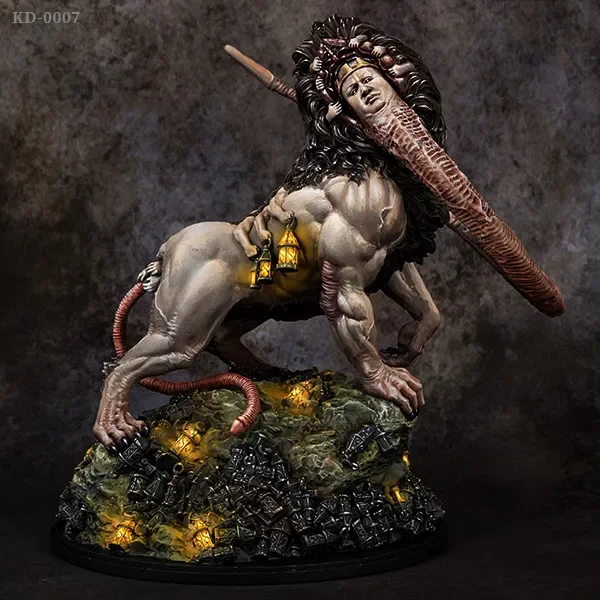 

Unpainted Resin Model DIY Toy Garage kit Model Kits Figure Colorless And Unassembled miniature KD-0007