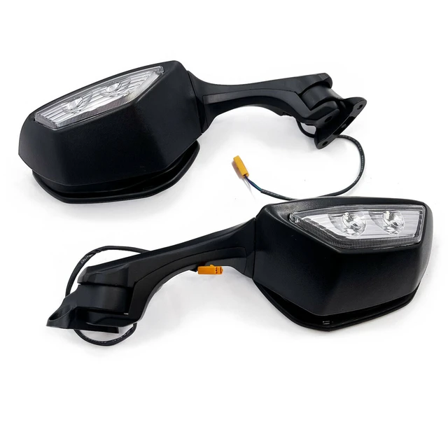 LED Rear View Mirrors Motorcycle Parts SUPER CAR ID