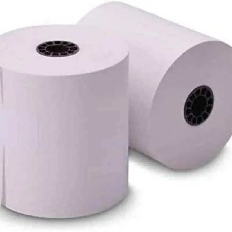 TEK POS-1-Ply-Kitchen Printer Bond Receipt Paper 3" x 165&rsquo; White 50 Rolls