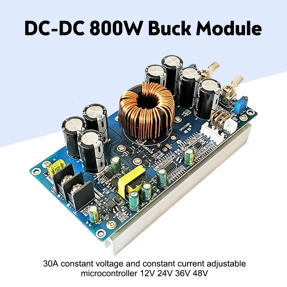 800W high power DC stepdown power supply output 30A constant voltage
