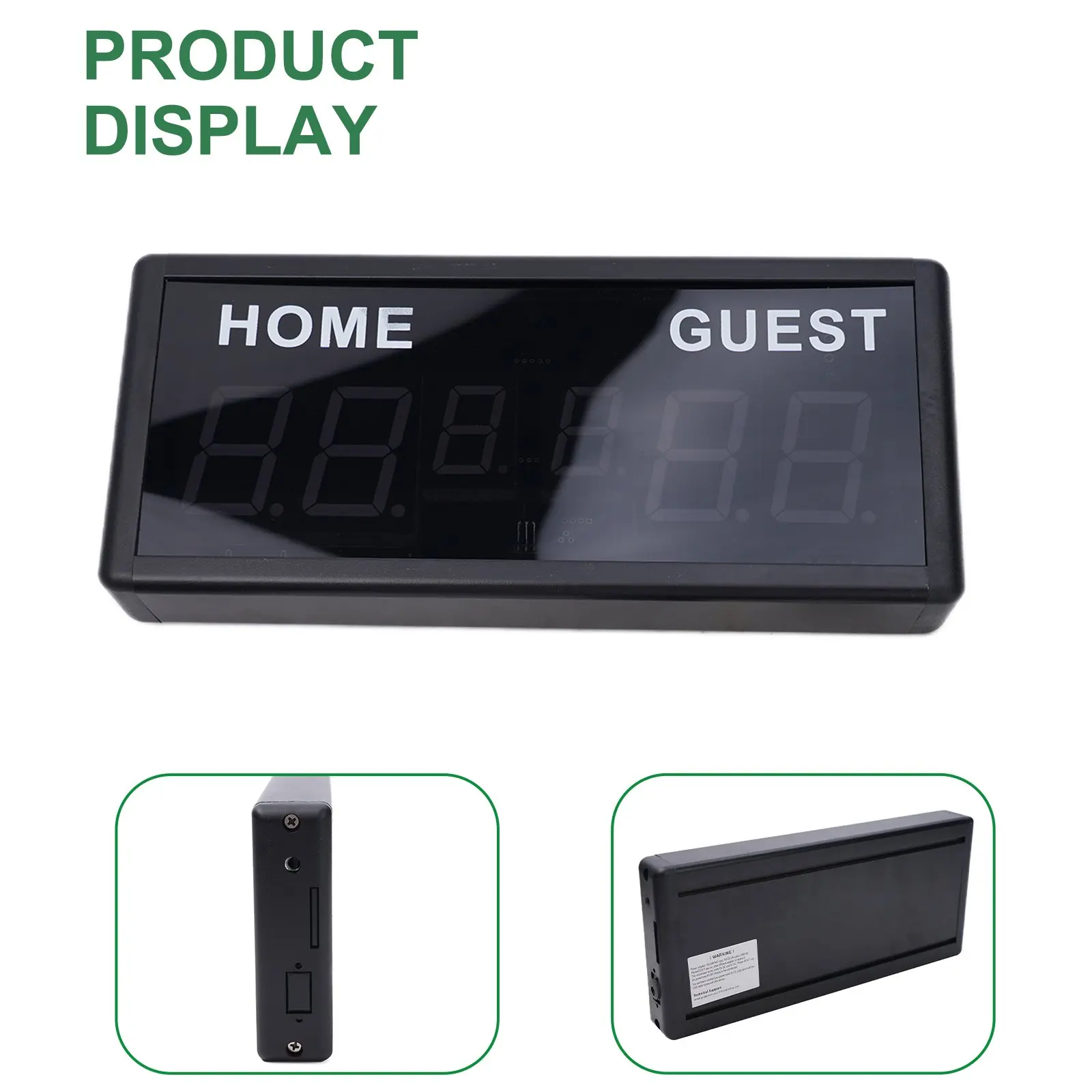 Digital Scoreboard Scoreboard Basketball Digital Electronic Football For Basketball Power Adapter Remote Control