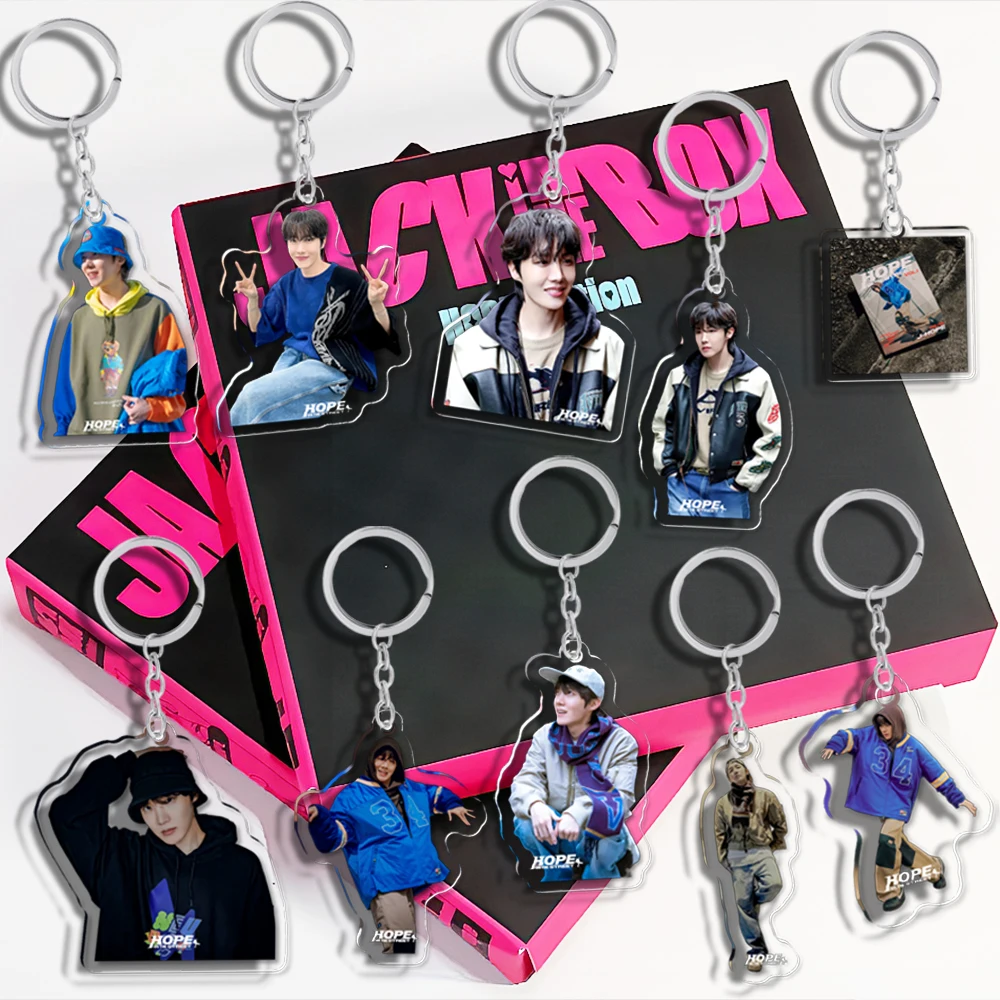Акриловый Kpop брелок J H HOPE