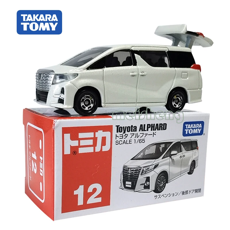 TAKARA TOMY TOMICA Scale 1/65 Toyota Alphard 12 Alloy Diecast Metal Car Model Vehicle Toys Gifts Collections takara tomy tomica scale 1 65 toyota camry sprots subaru wrx s4 sti alloy diecast metal car model vehicle toys gifts collections