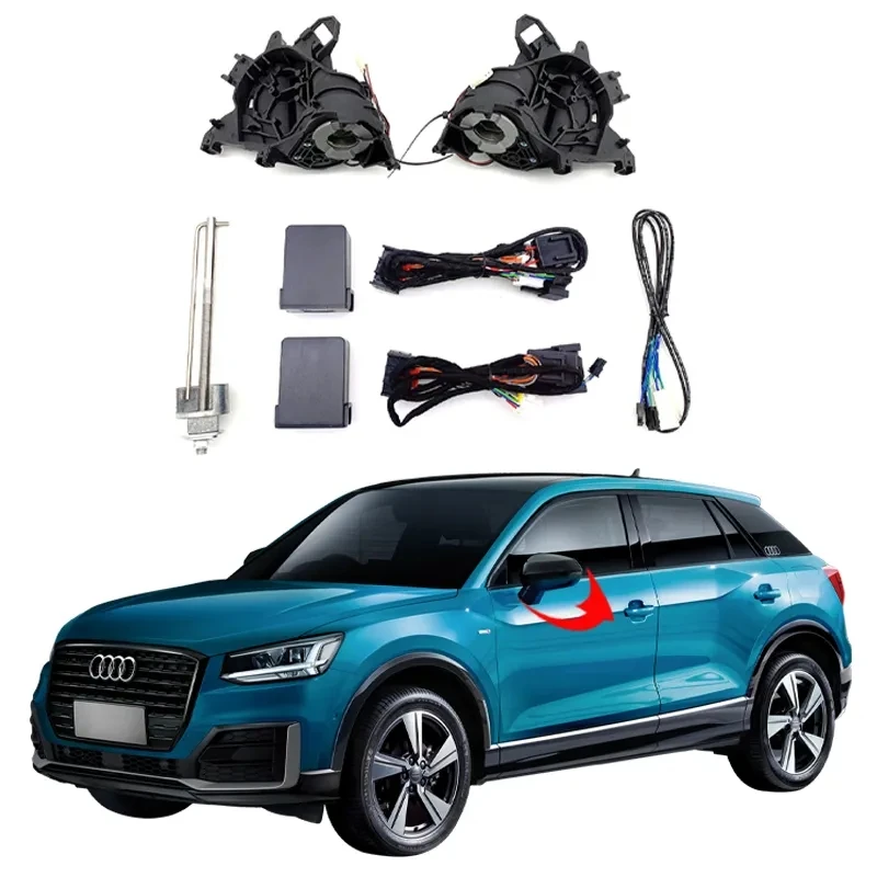 

For AUDI Q2 2019-2023 Auto Intelligent Automatic Car Electric Rearview Side Mirror Folding System Kit Module