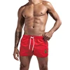 2024 Men's bear patterned swimsuit, branded shorts, sexy, low waisted, breathable, beach surfing 5