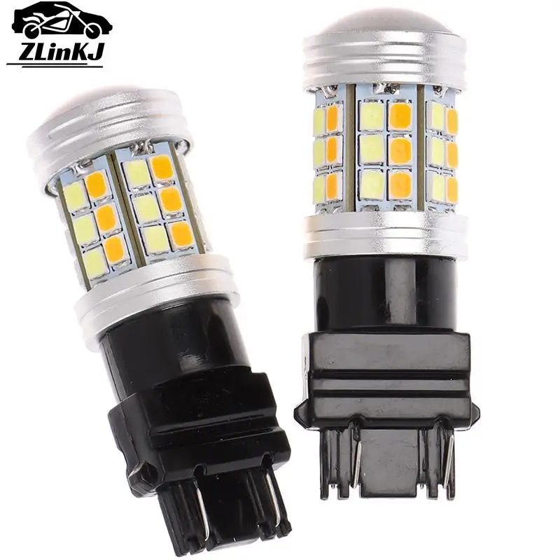 12V DC 5W Led  DRL 3157-2835-45SMD Led ڵ ,  ÷ T25 3157 LED  õ, 2 