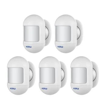 KERUI P831 Motion Sensor Detector Alarm Wireless Mini PIR Infrared with Magnetic Swivel Base for W181 W184 W204 Home Security 1
