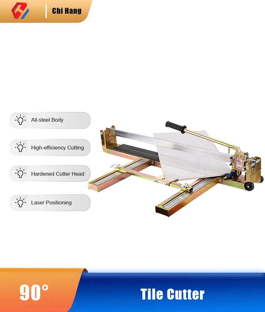 

Ceramic Tile Cutter Push-Pull Brick Infrared Positioning Cutting Tool 600 Type All-Steel Manual Folding Ceramic Tile Cutter