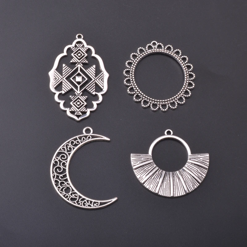 Charm in argento Sterling 925 con luna, a forma di stella, per anniversario, per braccialetti Pandora