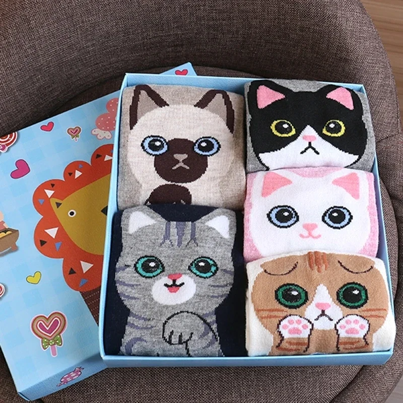

5pairs/lot 3D Cat Paw Print Socks Women Cartoon Cats Puppy Dog Claw Cotton Short Sock Child Funny Ankle Sock Harajuku Sox Gifts