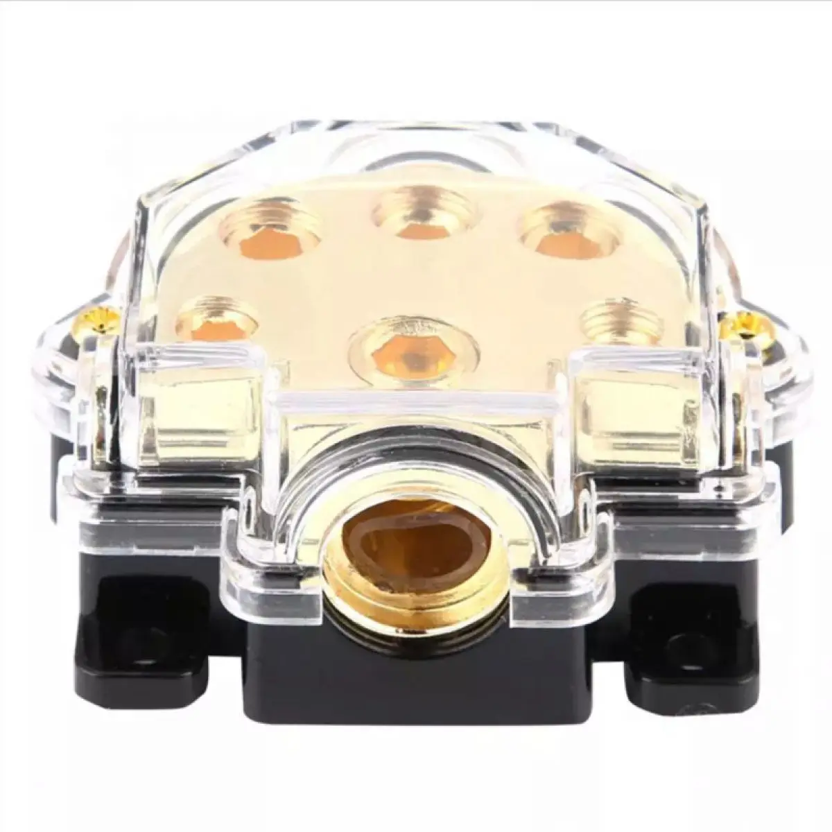 Blocco Di Distribuzione Dell'Alimentazione 1 In 5 Vie Fuori Uscita 0 /2 /4 Gauge 2 /4 /8 Gauge Out Car Audio Splitter Power Ground Distributore Blocks