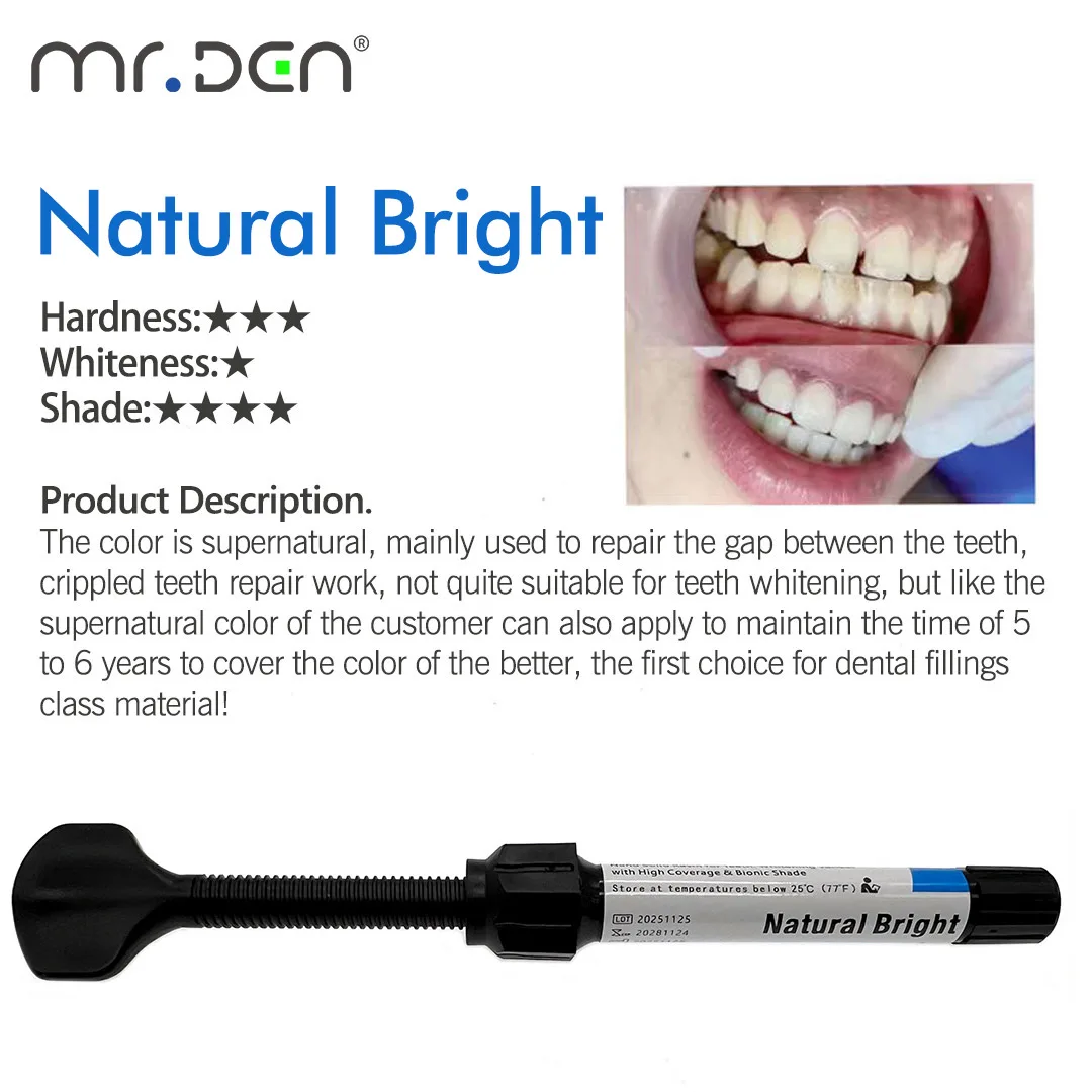Materiali per lo sbiancamento dei denti Nano Scultura dentale Impiallacciature in resina dentale Colore naturale Stella bianca Ceramica bianca naturale bianca - immagine 6