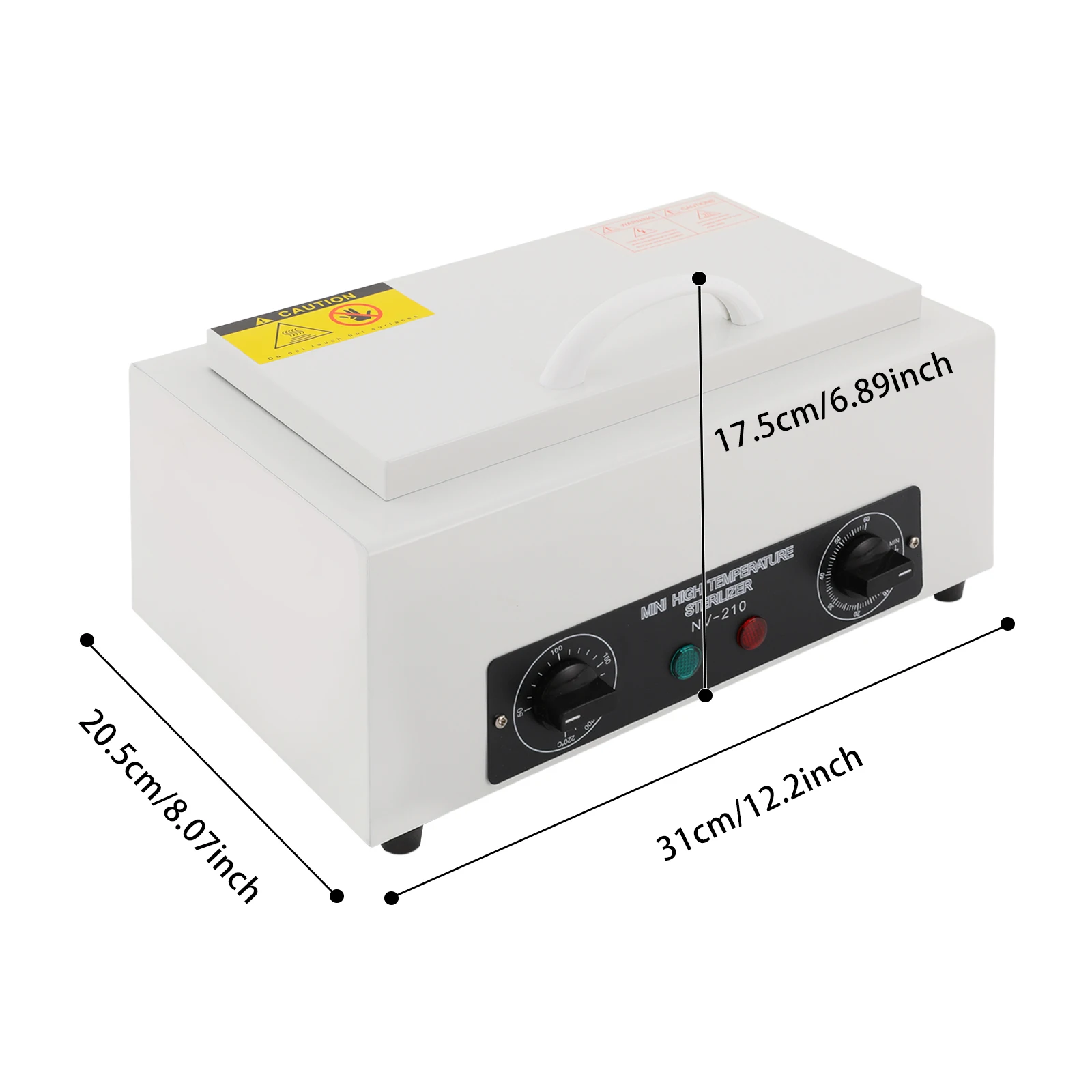 Heißluftsterilisator 300W mit UV-Licht für Nagelwerkzeuge