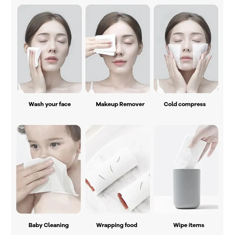 Disposable Face Towel Makeup Remover Pads