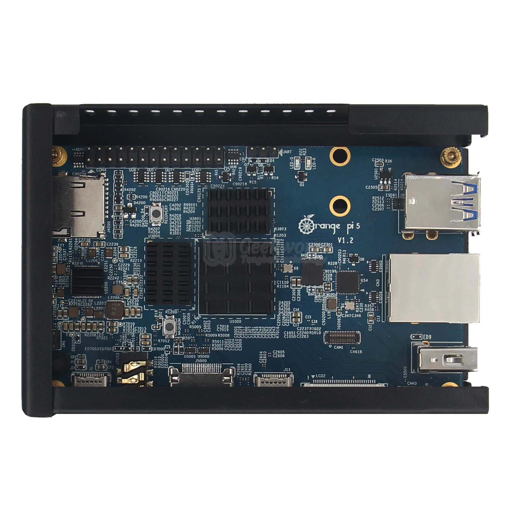 Orange Pi 5/5B ���̽� N505(���� ����� 5V 4A 20W �� 4010 �ð� �� �� �˷�̴� �濭�� ����)