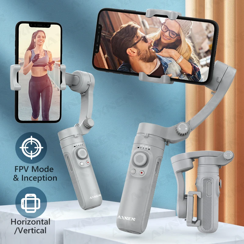 AXNEN-HQ3-3-Axis-Foldable-Smartphone-Handheld-Gimbal-Cellphone-Video ...