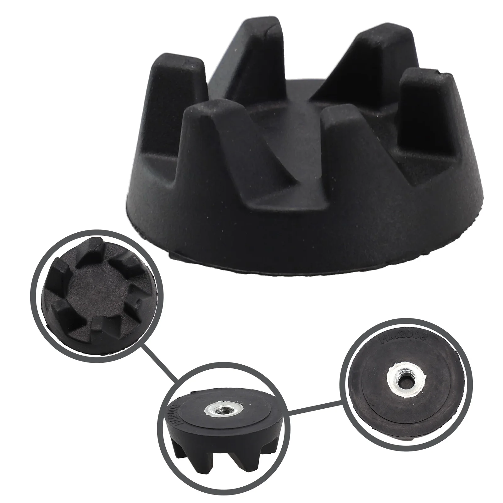 1Pc Mixer Coupler Clutch Gear Rubber Gear Spare Parts For KitchenAid KSB5 KSB52 AP2930430 PS401661 9704230 Attachment New