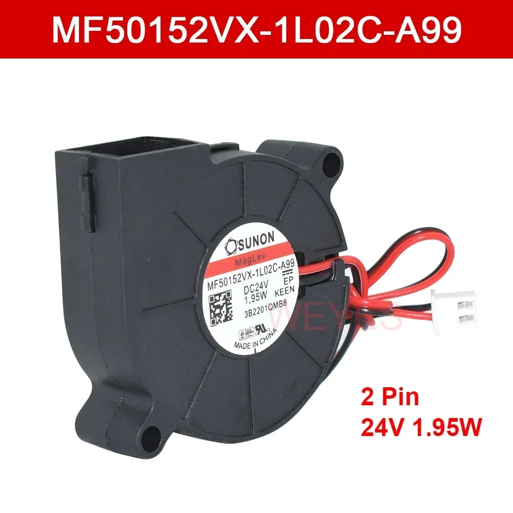 Brandnew Mf50152vx1l02c-a99 Refrigerador da Impressora 3d para Sunon Pinos Ventilador 50*50*15 mm Dc24v 1.95w Pwm Ventilador de Refrigeração