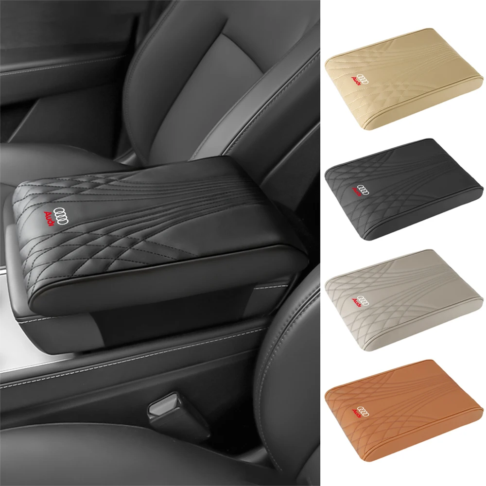 Premium Car Interior Armrest Pad Center Console Cushion Mat Accessories