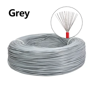 2/5m UL1007 Electronic Wires AWG 30 28 26 24 22 20 18 16 DIY LED Lamp Lighting Wire Line 300V PVC Insulated Tinned Copper Cable image 12