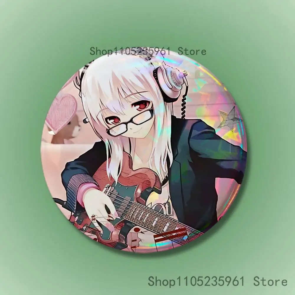 S-Super S-Sonico Benutzerdefinierte Abzeichen 75mm 44mm 25mm Brosche Rucksack Hut Pins Zubehör Spielzeug Valentinstag Geschenk – Detail 15