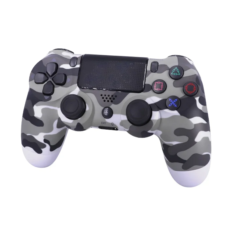 Camouflage Gamepad for PS4 Game Bluetooth Controller shock Red Detroit Wireless Joystick Remote Control hand | Электроника