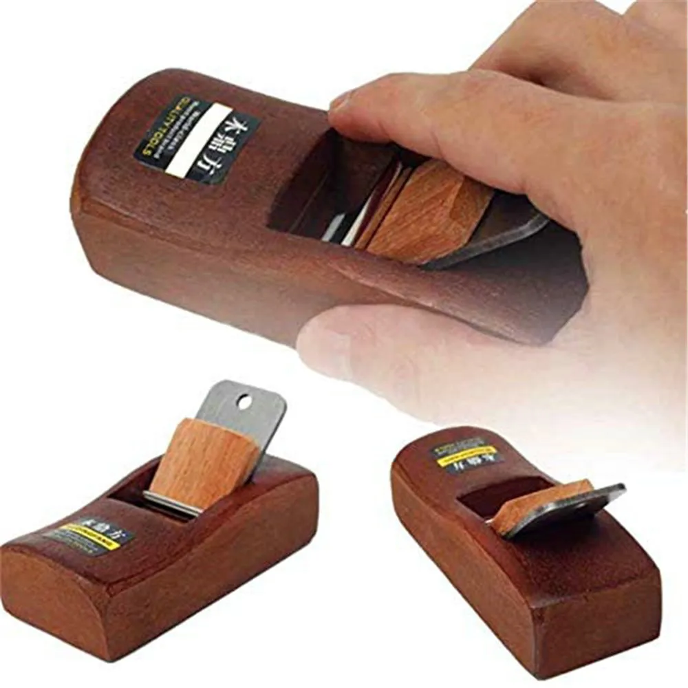 110MM Home & Garden Mini Woodworking Flat Plane Wooden Hand Planer DIY Tool Carpenter Woodcraft Hand Trimming Planing-Wooden woodworking hand tools wood trimming tool