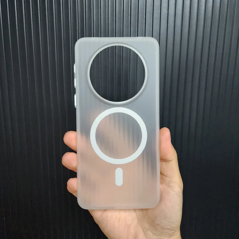 Ultra Slim Hard Matte Magnetic Anti-Fingerprint Corrugated Back Case