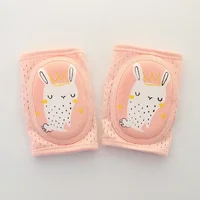 Baby Knee Pad Girls Boys Anti-slip Summer Mesh Knee Pads Newborn Protector Crawling Elbow Cushion Children Leg Warmer Kneecaps 4