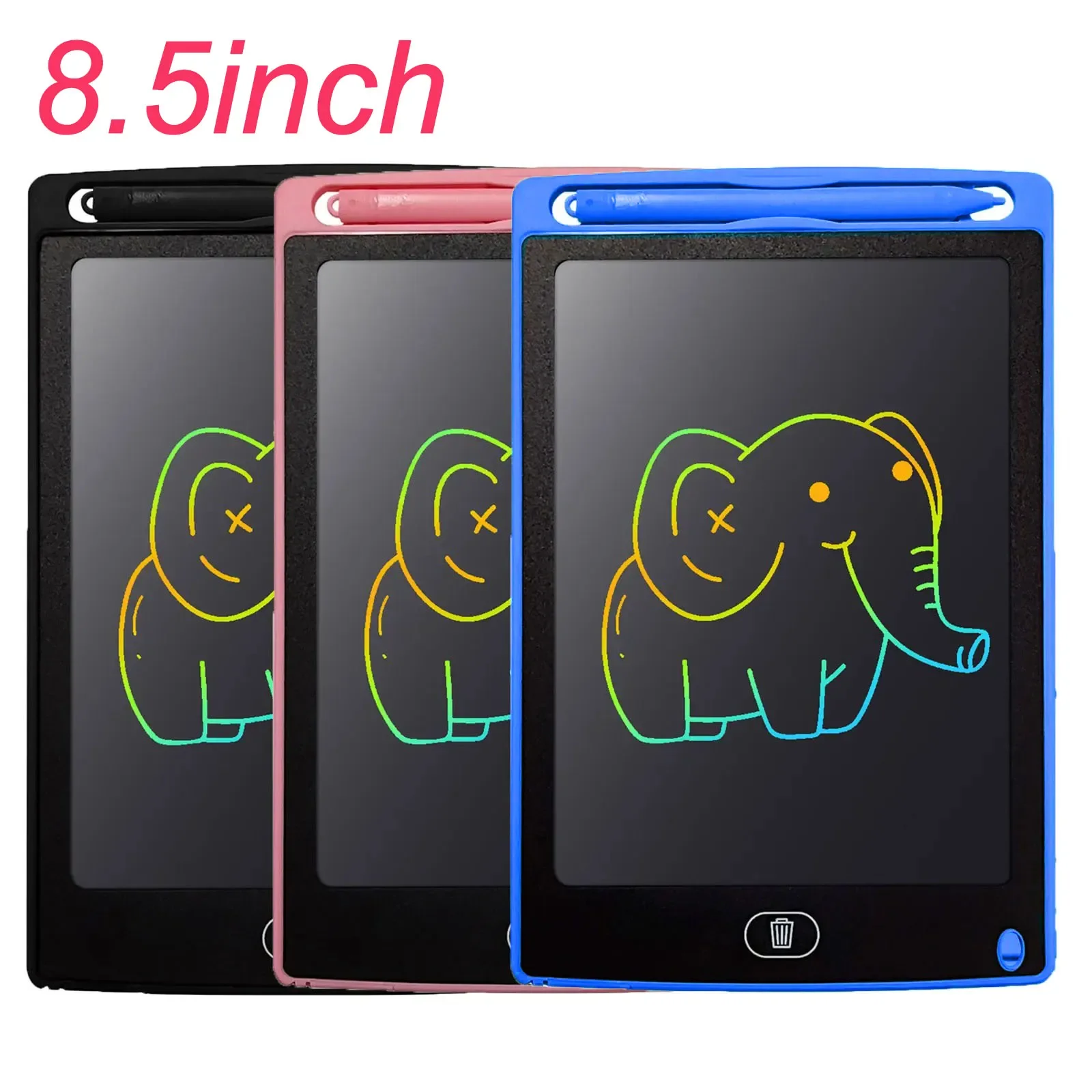 8.5inch Color LCD Writing Tablet Drawing Board Kids Graffiti Sketchpad Toys Handwriting Blackboard Magic Drawing Board Toy Gift lcd writing tablet drawing toy lcd drawing tablet educational drawing toy drawing board magic blackboard electronic drawing board lcd writing board