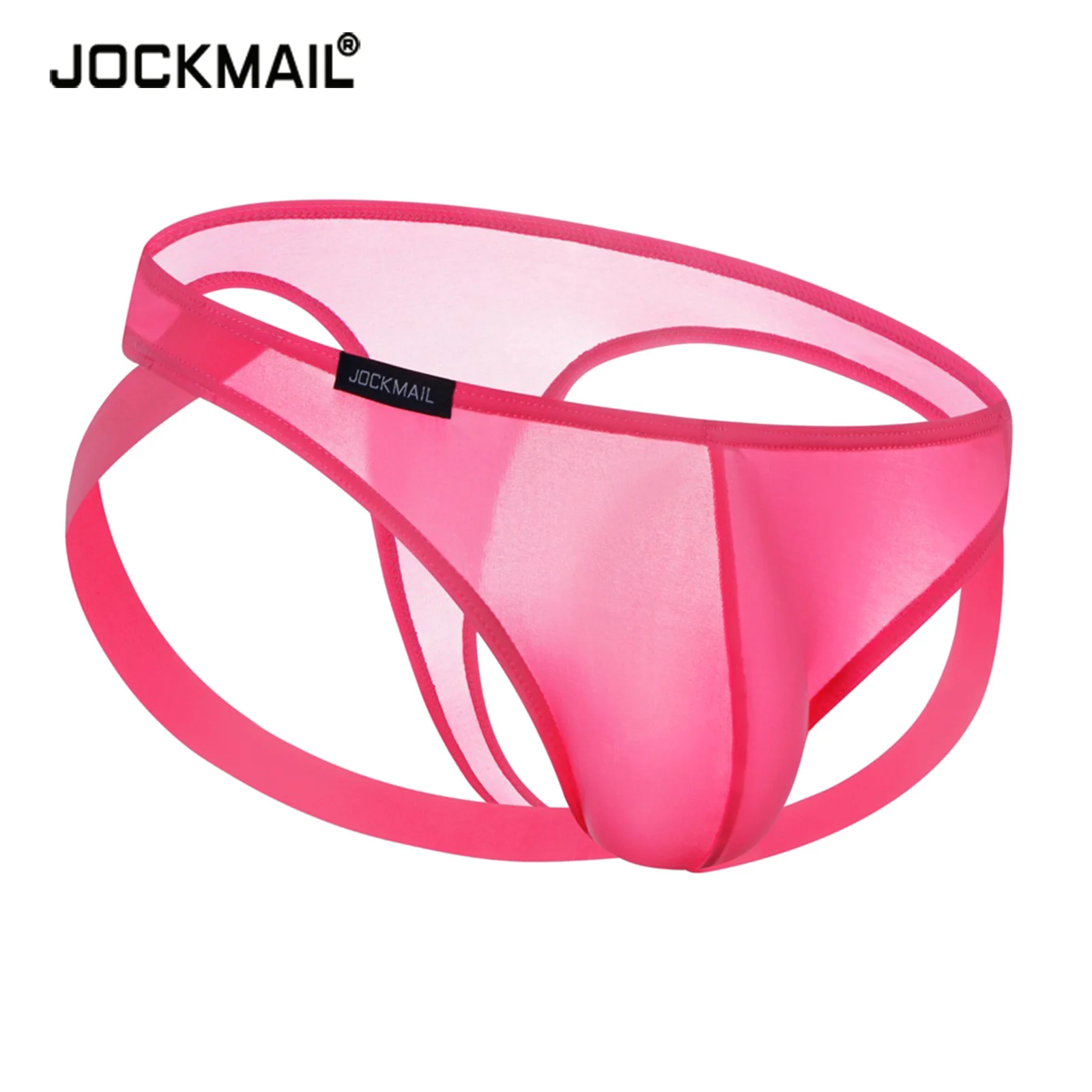 

JOCKMAIL Mens Sexy Underwear Gay Open Back Underpants Transparent Backless Briefs Male Double Thong G-string Thong