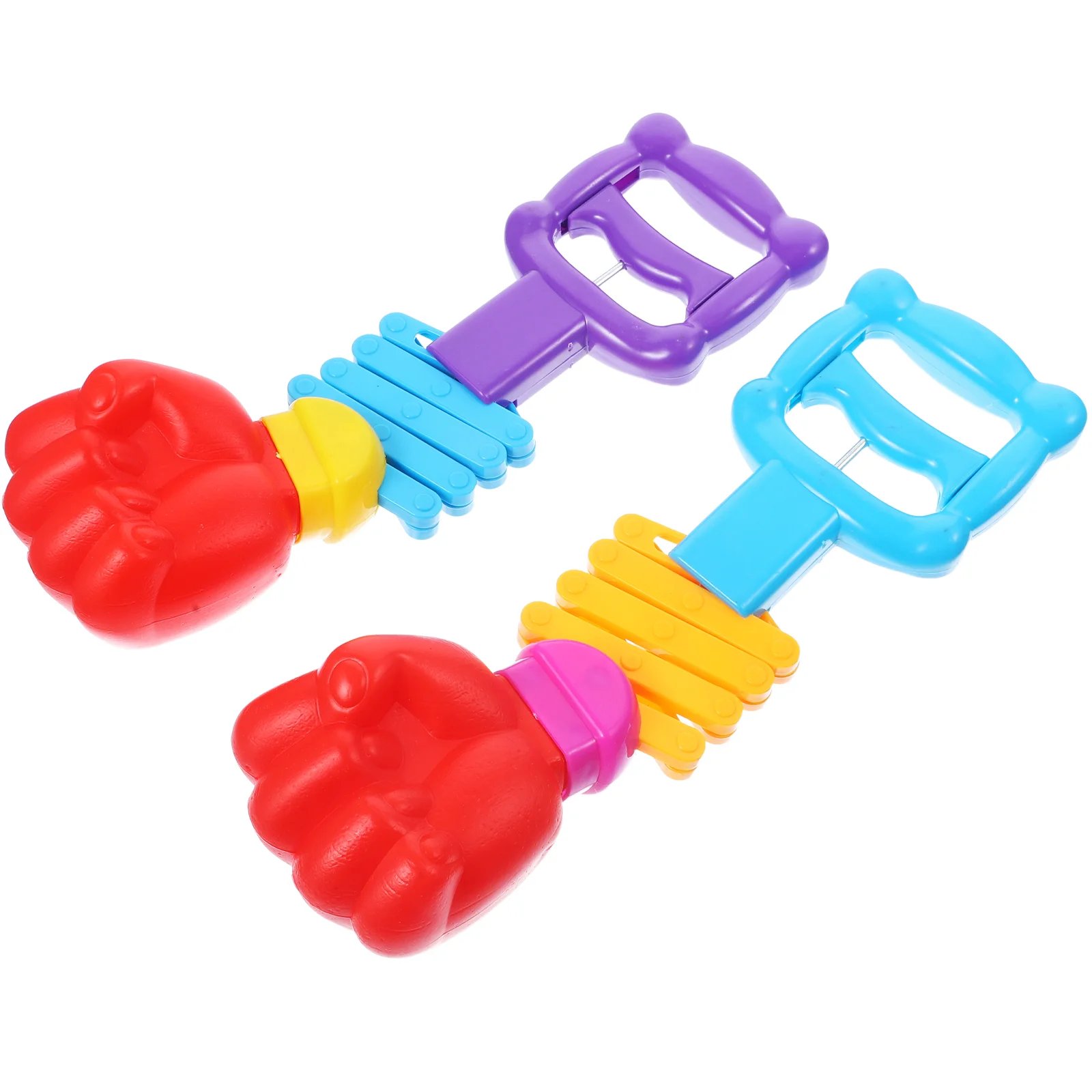 

Retractable Fist Shooter Trick Toy Plastic Funny Classic Elastic Spring Telescopic Toy Kids Prank Toy Gifts