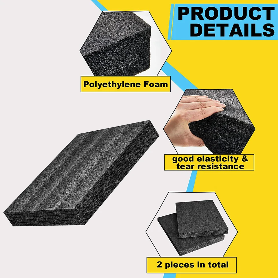 Feuille De Mousse Polyéthylène 1 Cm D'Épaisseur - Largeur 30 Cm - Pour Calage, Emballage Et Bricolage
