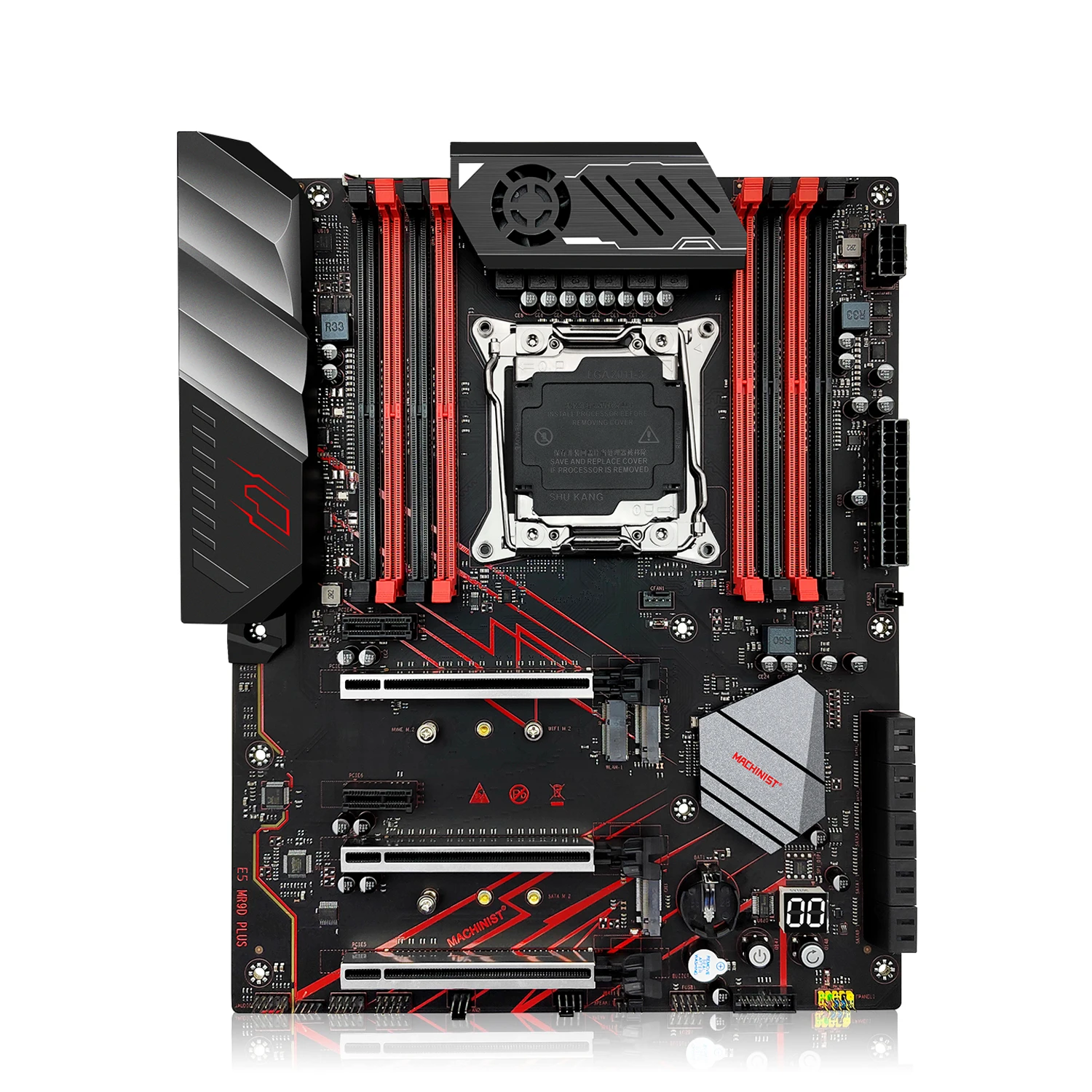 MACHINIST   LGA 2011-3  E5 2666 2667 2670 2696 V3 V4 μ, DDR4 ECC NON-ECC ޸, NVME M.2 MR9D