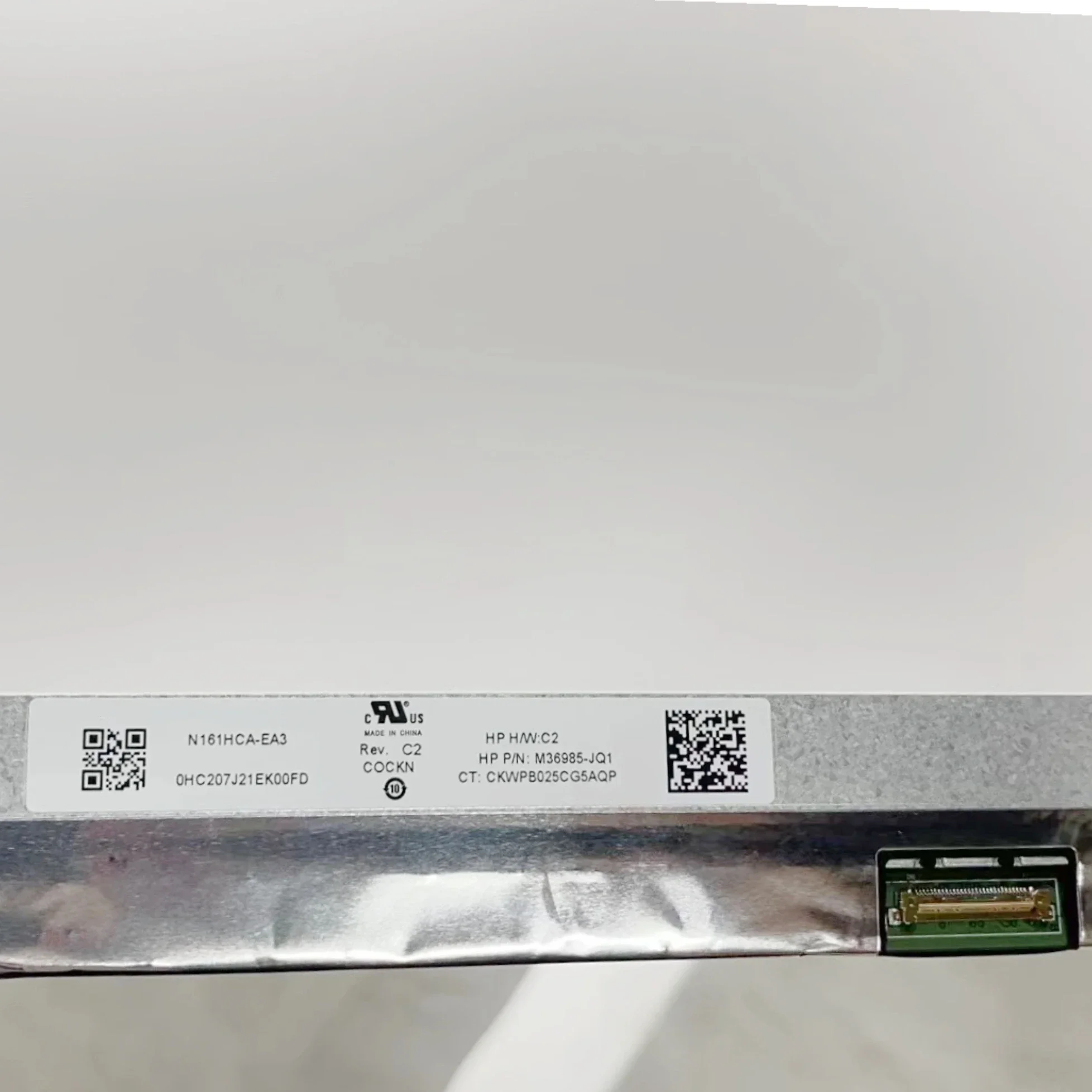 N161HCA-EA3 TV161FHM-NH0 NV161FHM N41 N61EA3 N161HCA-EAC 16.1 인치 노트북 LCD 화면, 1920x1080 EDP 30 핀 IPS 100% sRG