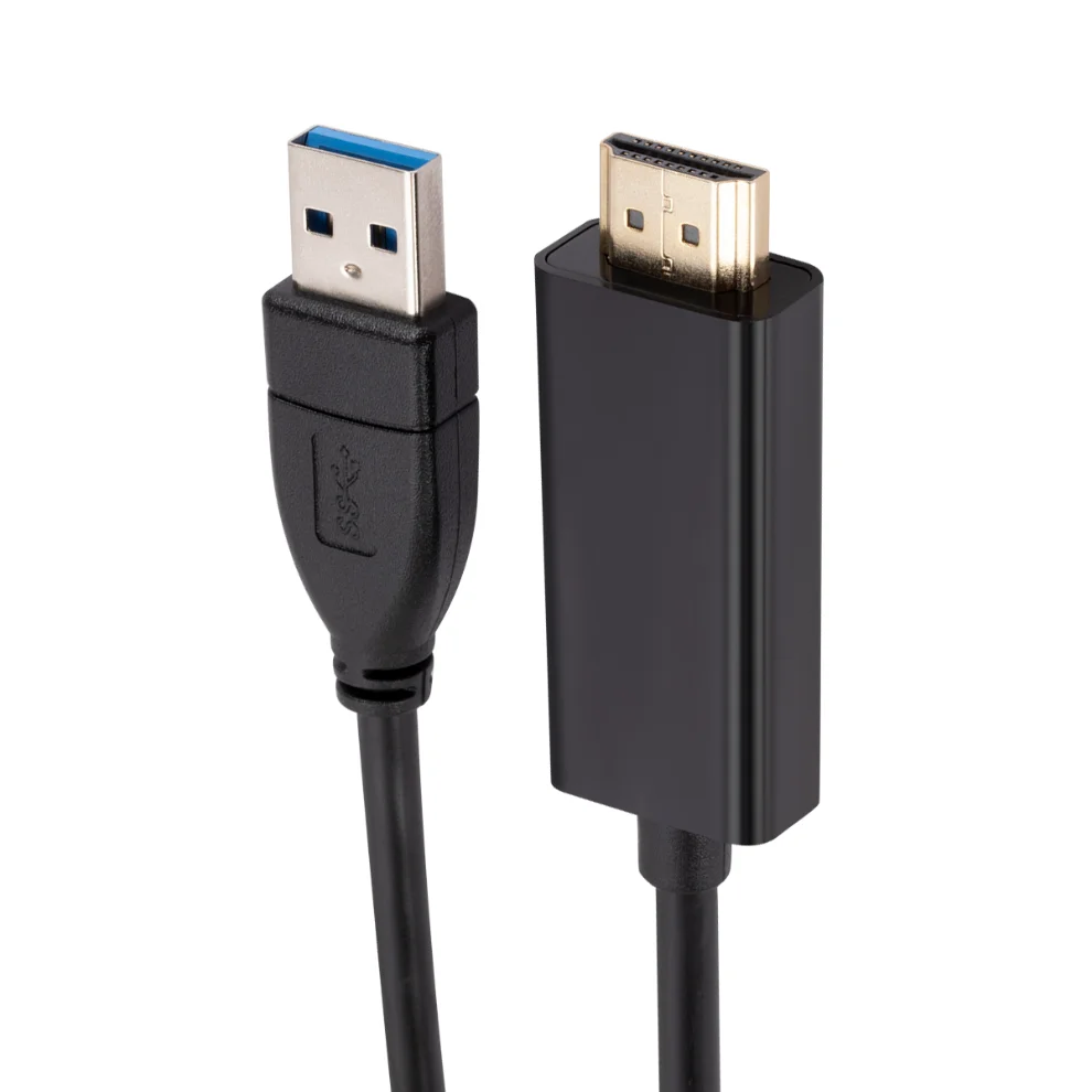 Usb 3.0 para Hdmi Adaptador Usb para Hdmi Conversor Usb a para Cabo Hdmi 1080p 60hz Adaptador de Áudio e Vídeo para pc Laptop Projetor Hdtv - Imagem 5