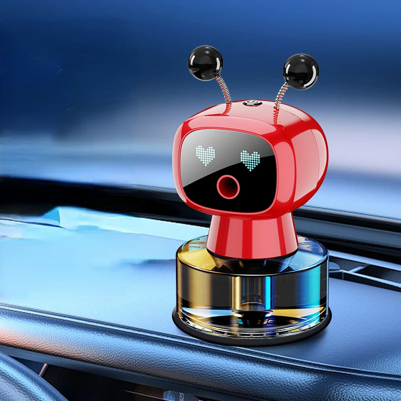 Auto Air Refresher AI Intelligent Robot Decoration Gulong Perfume Fragrance Auto Decoration Auto Fragrance  Car Accessories
