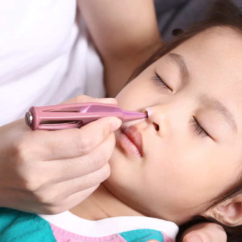 Nasal Tweezer Nose Cleaning Tweezers Cleaning Tweezers Clean Tweezer Baby Flashlight Dig Booger Clip Infants Clean Ear Nose Navel Visible Safety Tweezers Safe Forceps Cleaning
