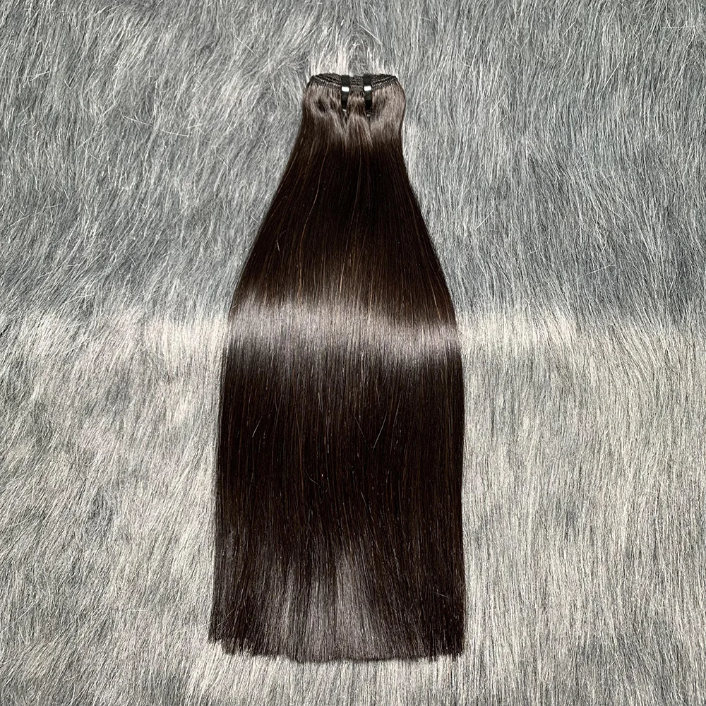 Esty Bone Straight Human Hair Bundles High Quality 15A Grade Straight Raw Human Hair Nature Black 1/3pcs Bundles Extension