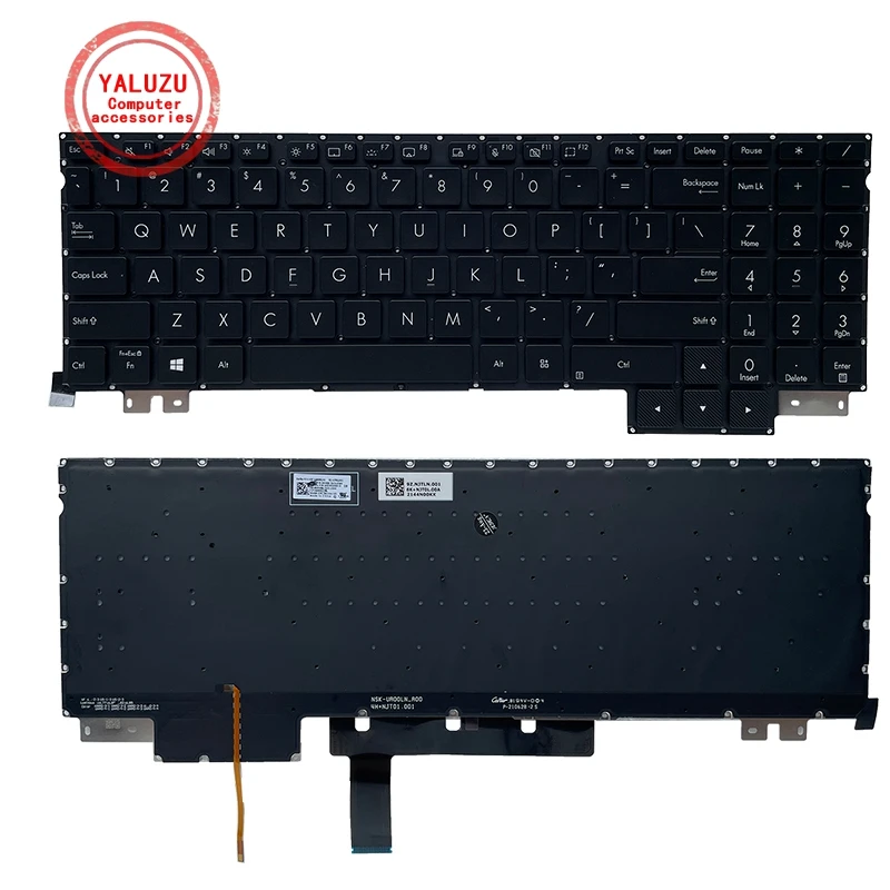 Nuova Tastiera Usa Per Asus Proart Studiobook 16 H5600 W5600 H7600 W7600 H5600Q H7600Z W7600H Computer Portatile Inglese