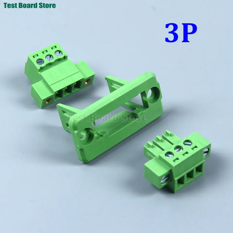 1Set 15EDGWC Pitch 3.81mm 2P/3P/4P/5P/6P/7P/8P/9P/10P/12P/16P/24P Pluggable Terminal Block Connector image 17