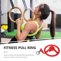 Grip Ninja Wheel Exercise Swing Ring Fitness Equipment Gymnastic Rings Child Handle Toy 2