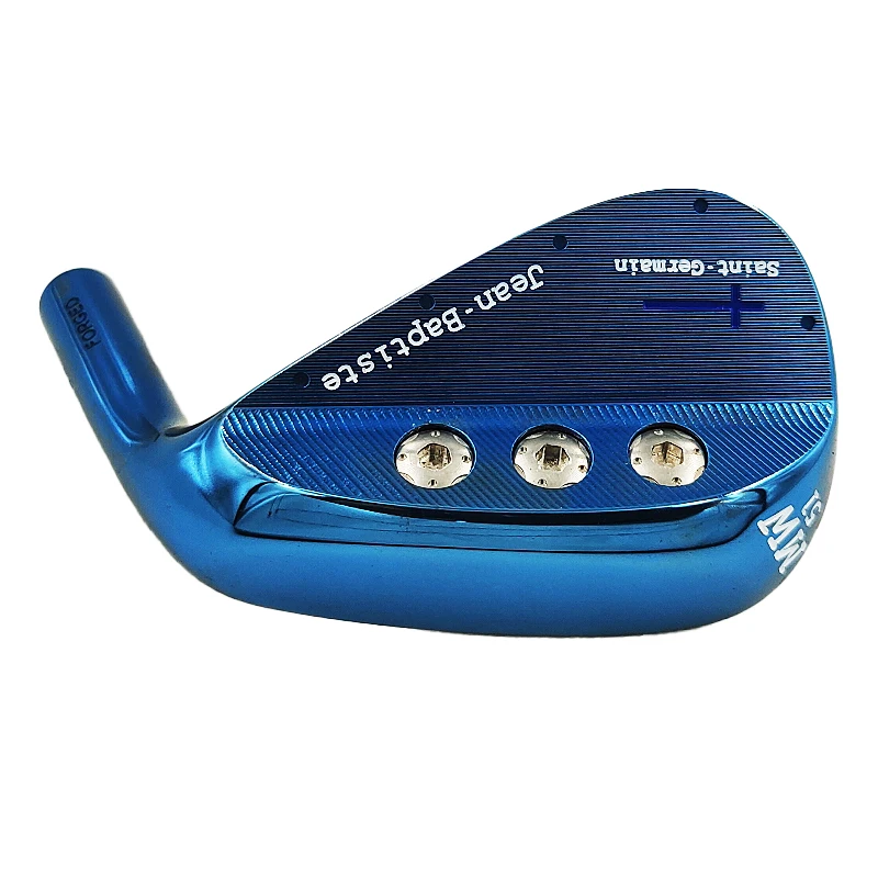 

Jean Baptiste Janpan Golf Wedge Head Blue Carbon steel S20C Golf Club. Carbon Steel full CNC Driver Wood Hybrid Iron Putter