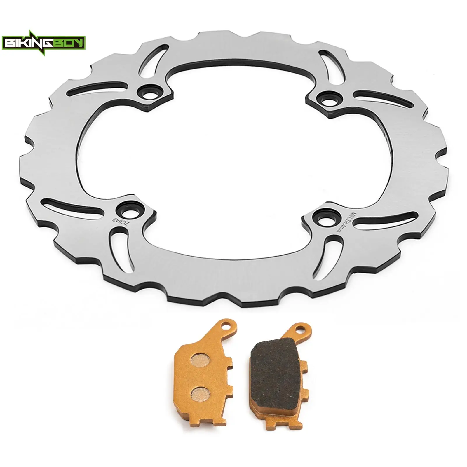 Bikingboy Disco Freno Posteriore Disco Rotore + Pastiglie V-Strom Dl 650 2004-2010 Dl650 Abs / Traveller 07-10 Dl 1000 09 08 07 06 05 04 03 02